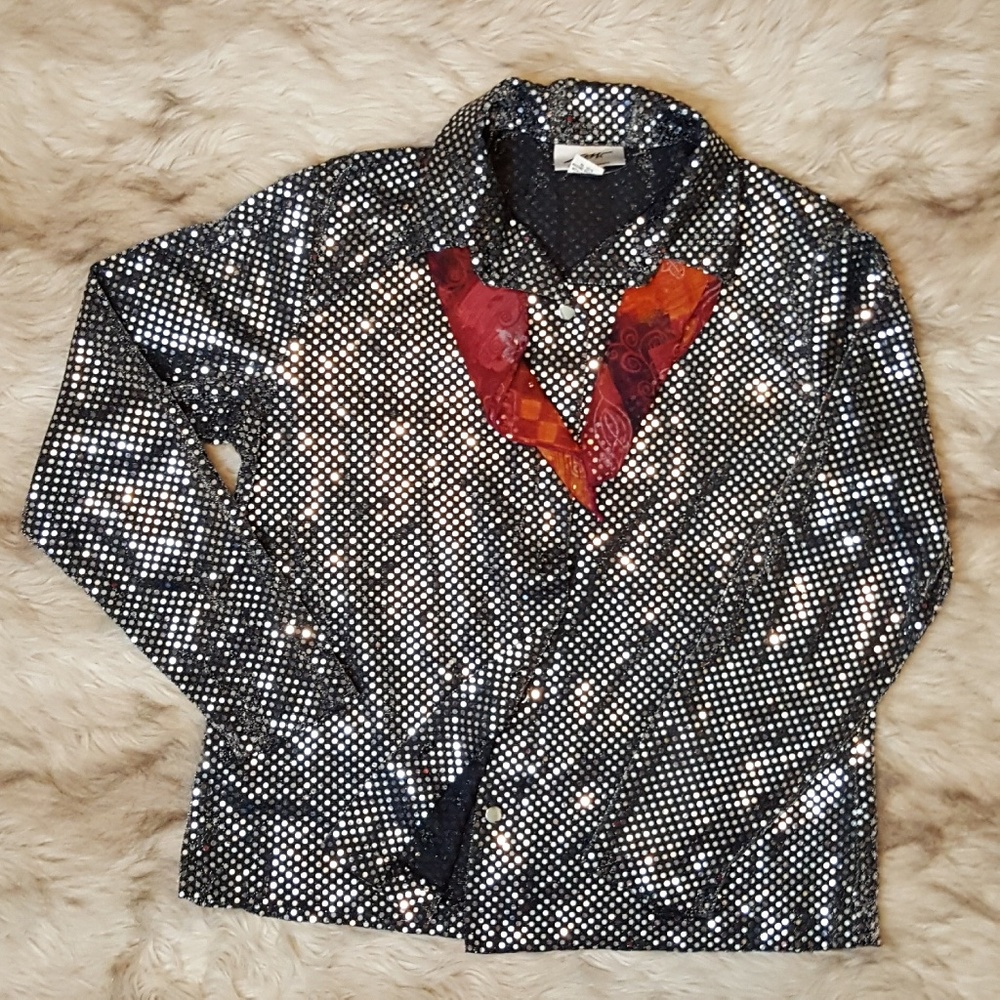 NWOT Shimmer Dot Shirt